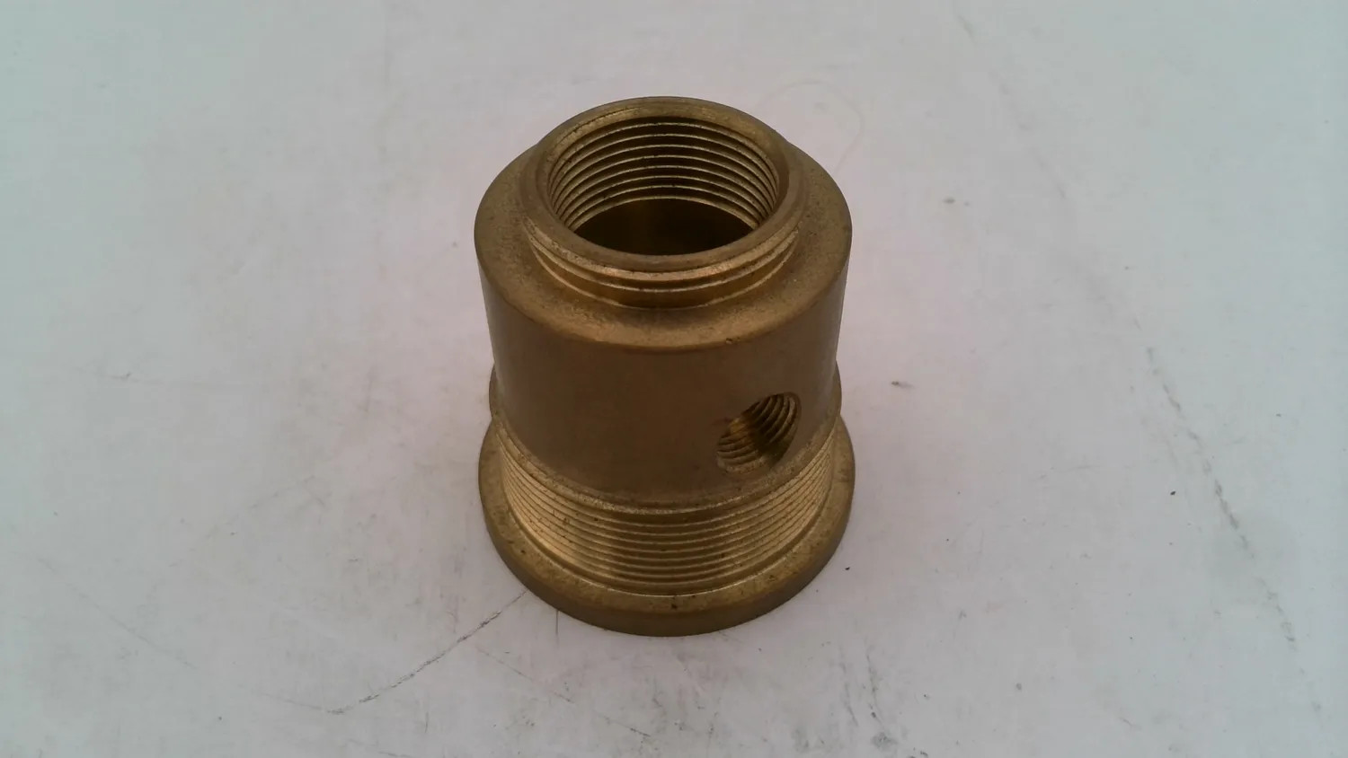 THREADED BULKHEAD MOUNT PIPE ADAPTER BODY