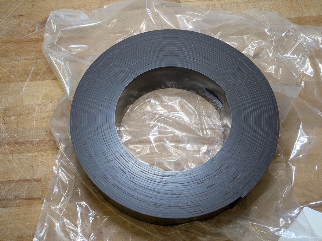 Mag-Mate Flexible Magnetic Strip 50 Ft. x 3 In. x 1/8 In. MRN120X0300X050