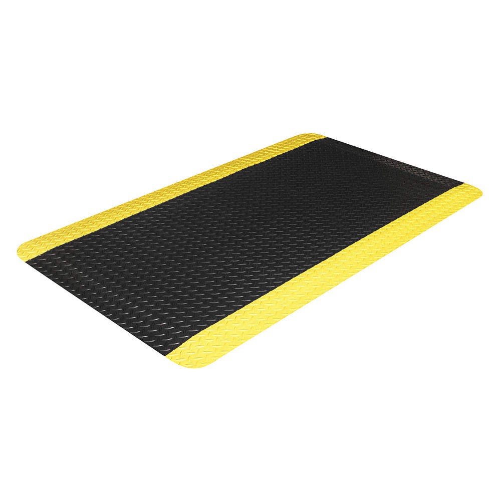ABILITY ONE 7220-01-667-3569 Antifatigue Mat,Black,2 ft. W x 3 ft. L 489F07