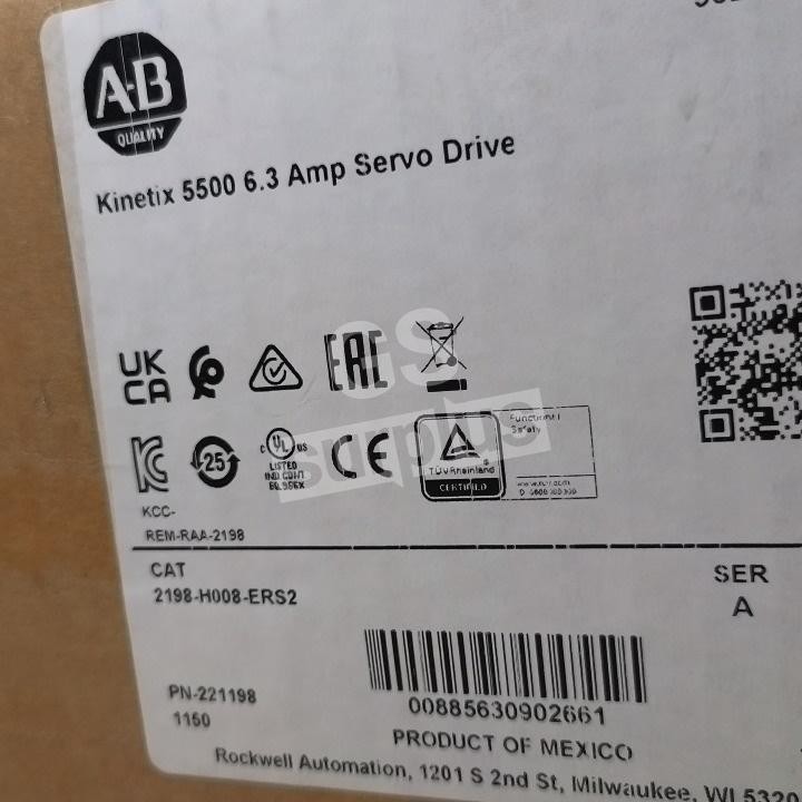 ALLEN BRADLEY 2198-H008-ERS2 /A (New)
