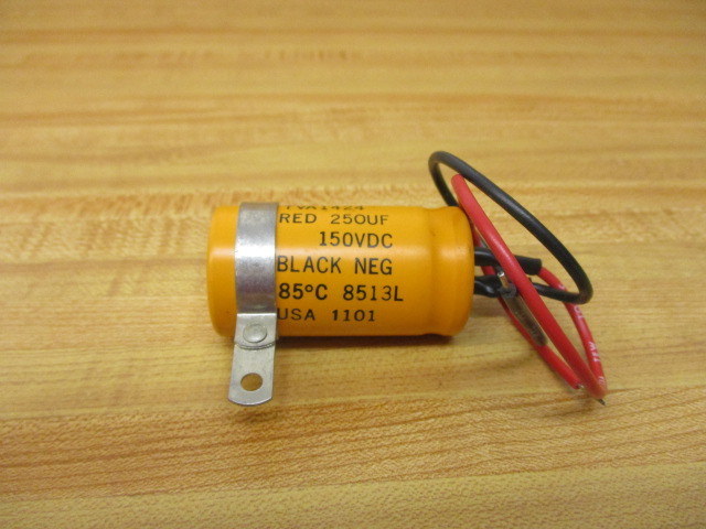 Sprague TVA-1424 Capacitor Red 250 UF 150VDC (Pack of 7)