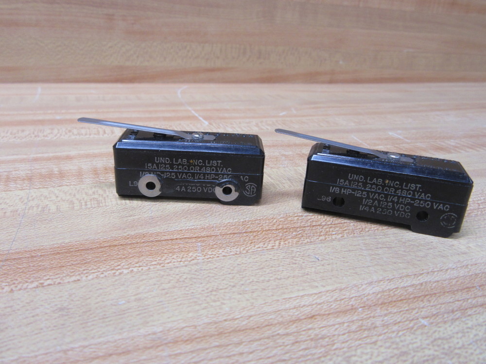 Micro Switch BZ-2RL Honeywell Limit Switch BZ2RL (Pack of 2)