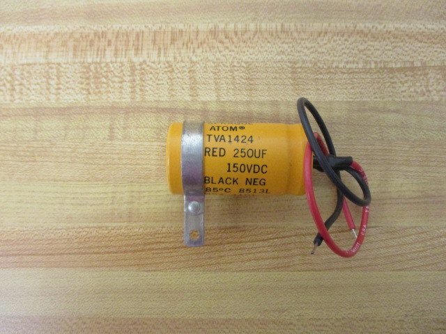Sprague TVA-1424 Capacitor Red 250 UF 150VDC (Pack of 7)