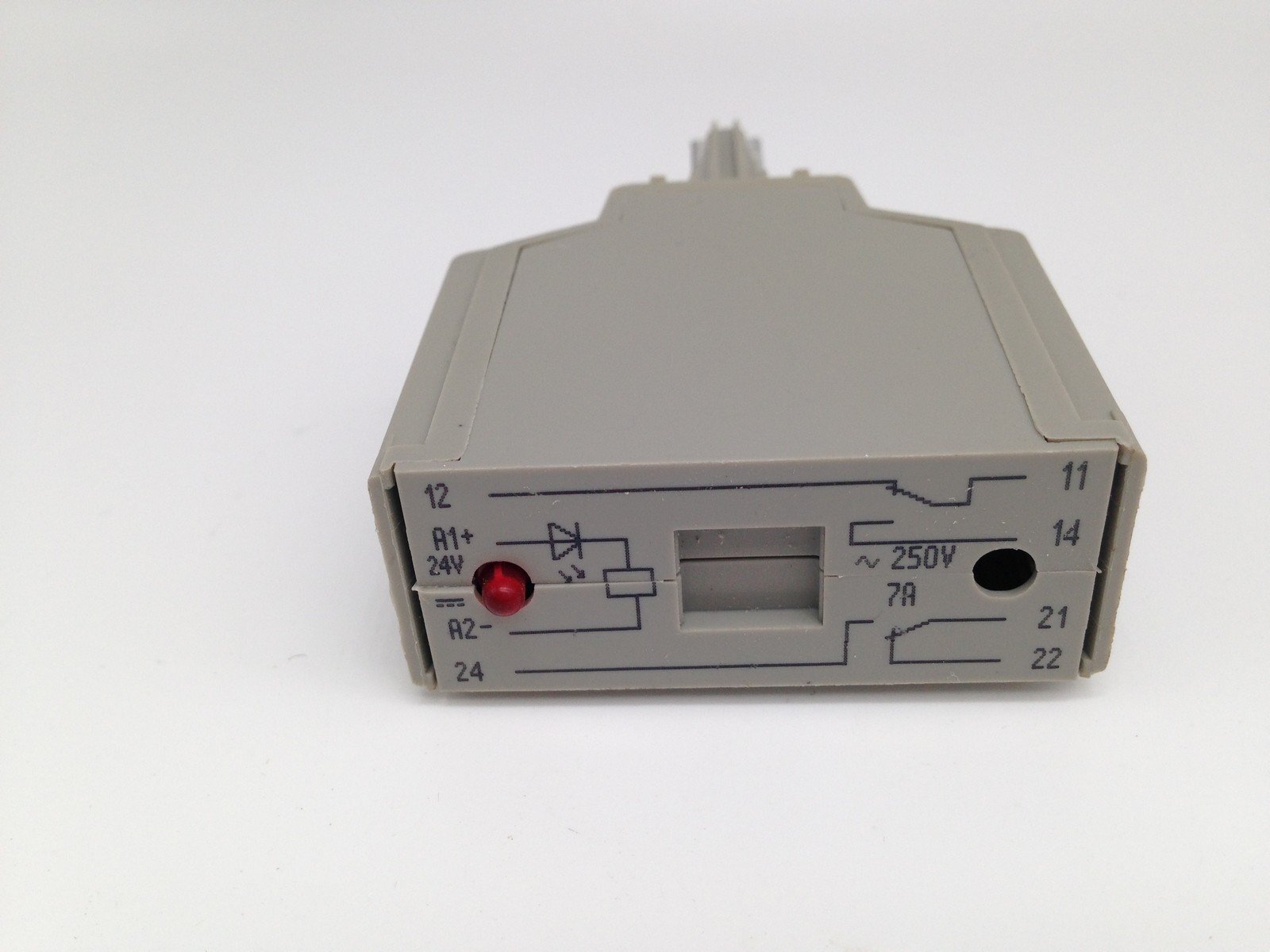 WAGO 286-312 SWITCHING RELAY MODULE 24VDC 250VAC 7A