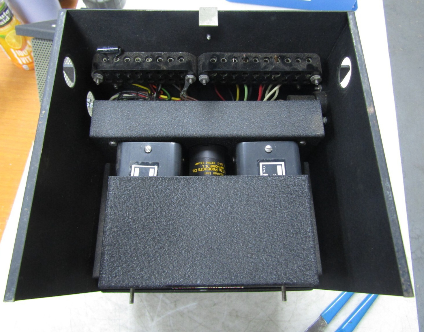 💥SERVO-TEK 1/2 HP RECTIFIER CABINET 220 VAC 60 CYCLE 1Ø 6.25 AMP ST-554-2
