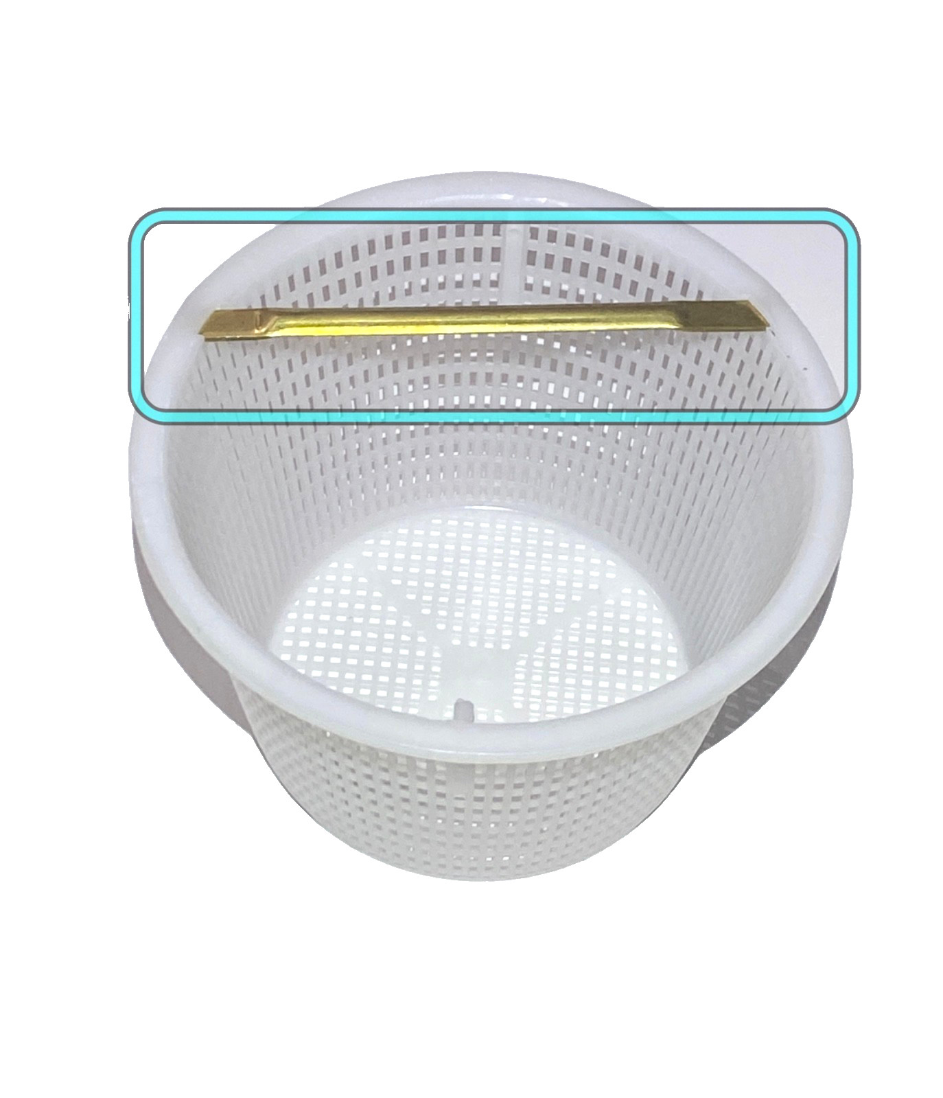 Pentair 08650-0067 Brass Handle Replacement for Sta-Rite U3 Pool Skimmer Basket