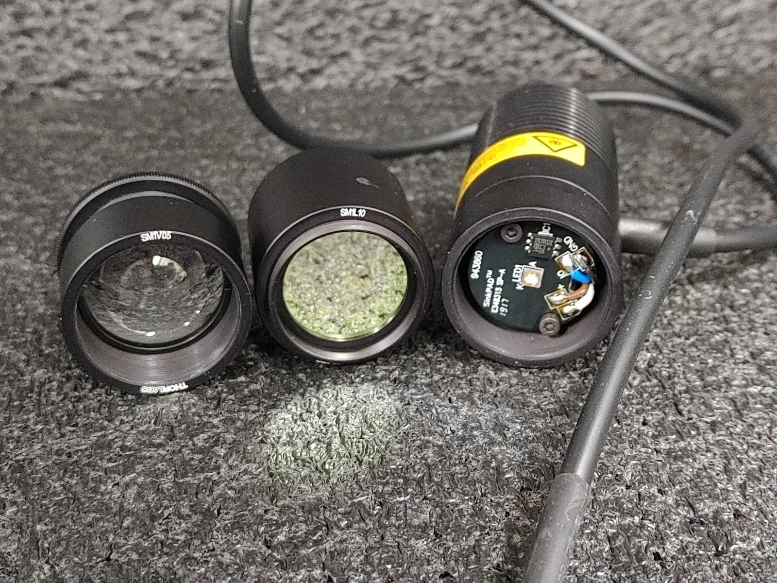THORLABS M470L3 470 nm 650 mW 1000 mA Mounted LED w Lens Tube and Optic Filter