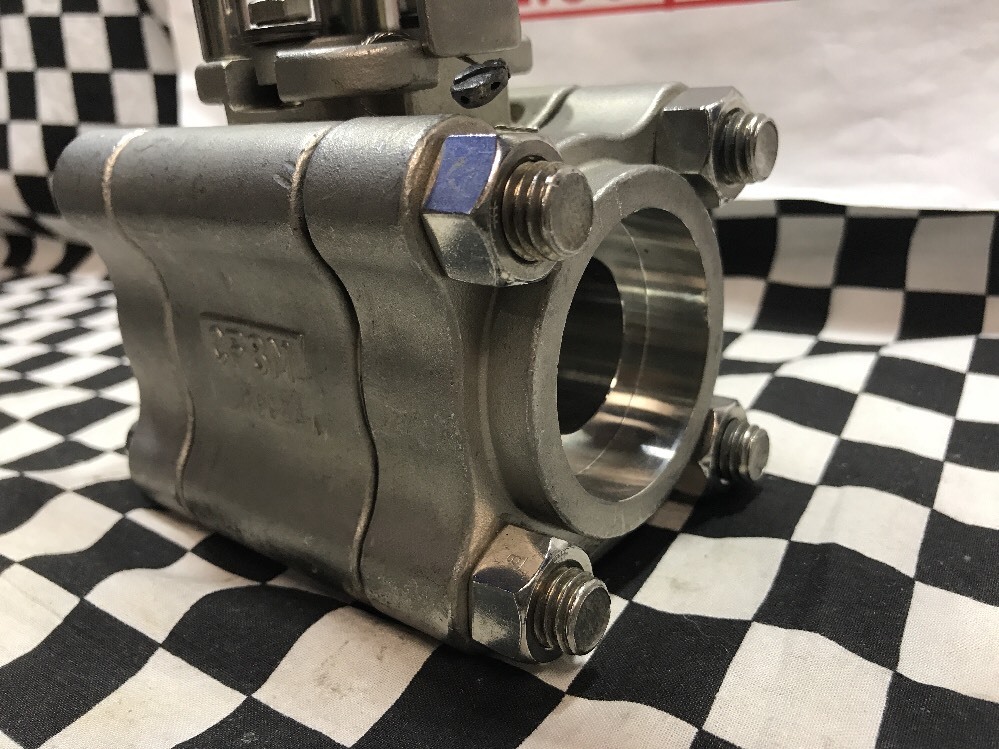 Jamesbury 1-1/2″ Value-Line Ball Valve Socket Weld Ends,CF8M, SHIPSAMEDAY#1375B2