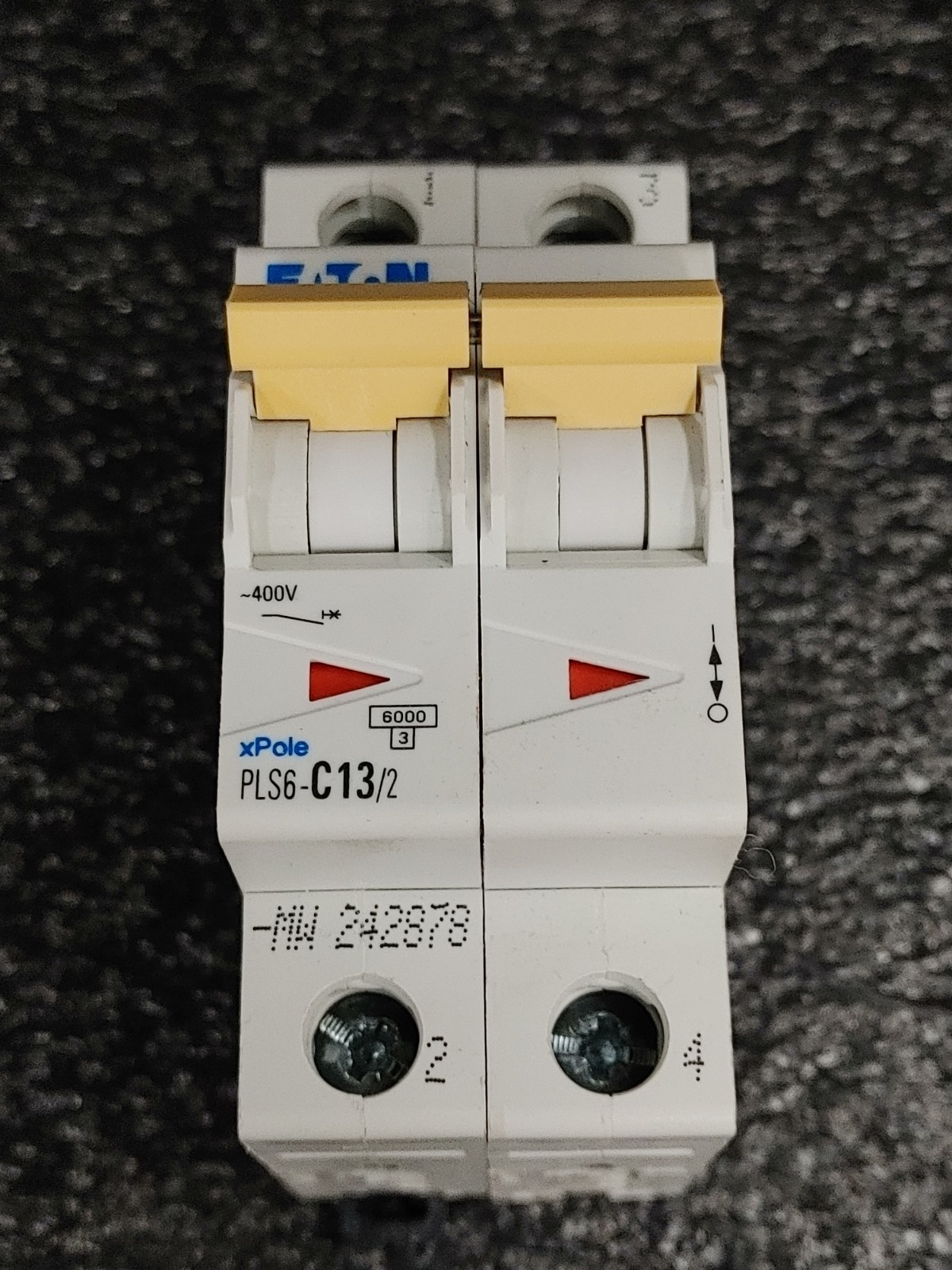 EATON PLS6-C13/2-MW 2 Pole xPole MCB Miniature Circuit Breaker