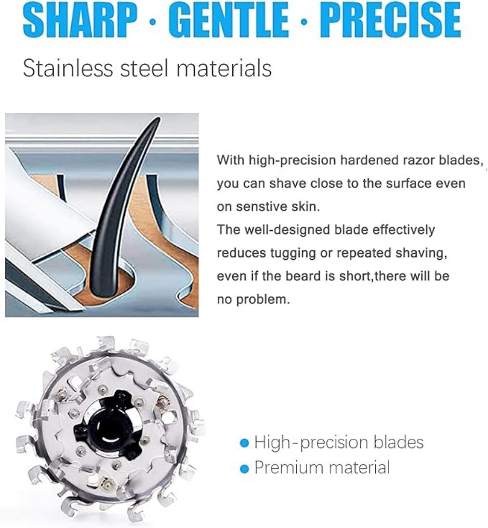 Replacement Shaver Head Compatible for Philips AT830 AT880 AT920 AT927 4600