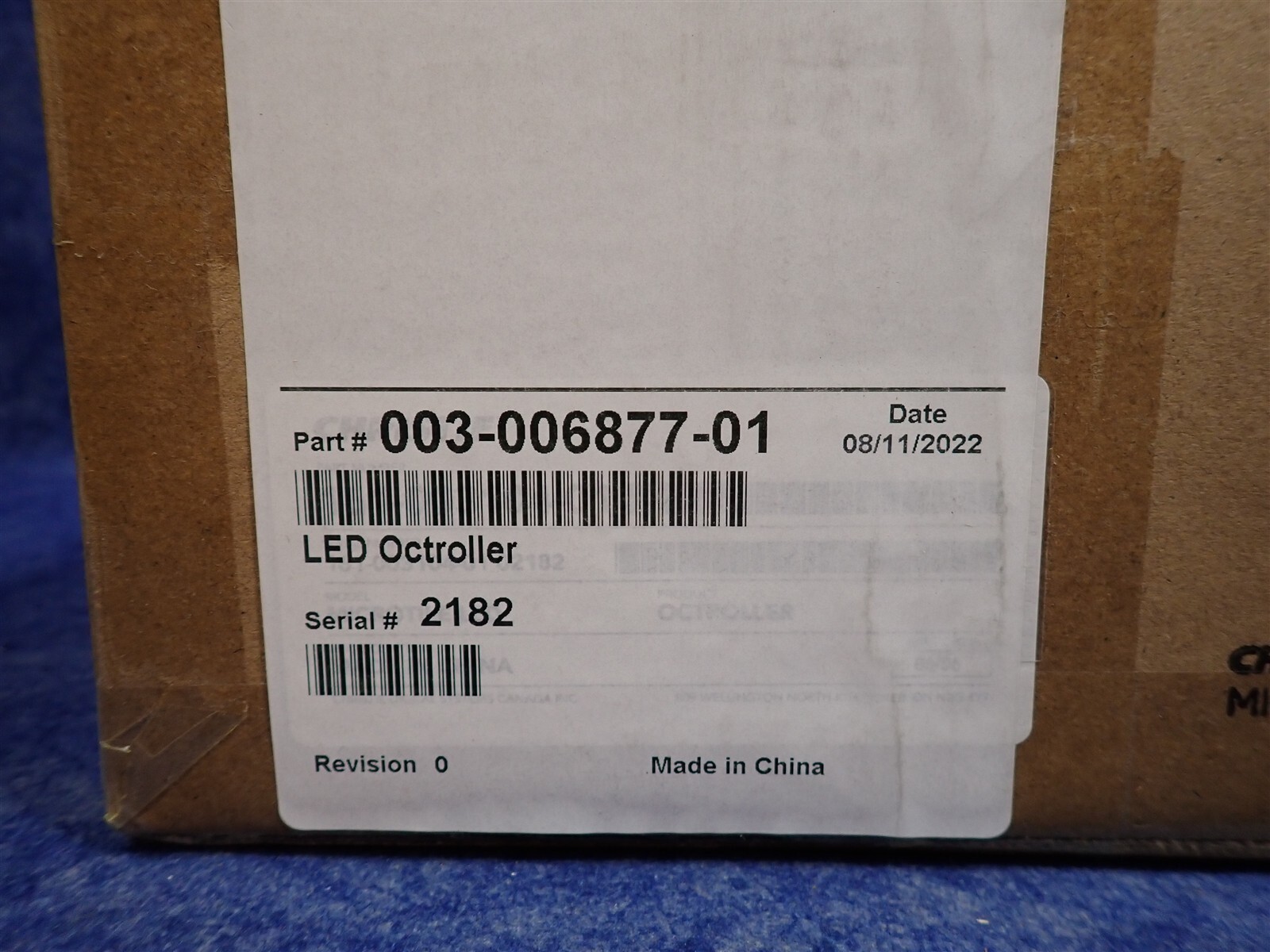 Christie 003-006877-01 / 161-003104-01 Microtile LED Octroller (D4)