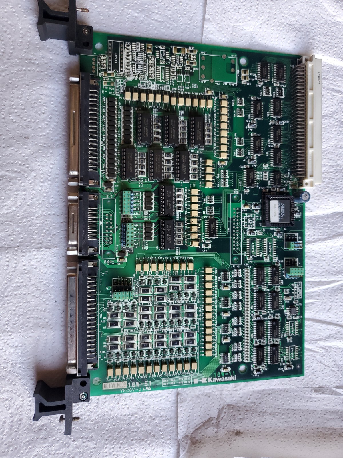 KAWASAKI 50999-1769R10 USED ROBOTIC CIRCUIT BOARD 1GW004243