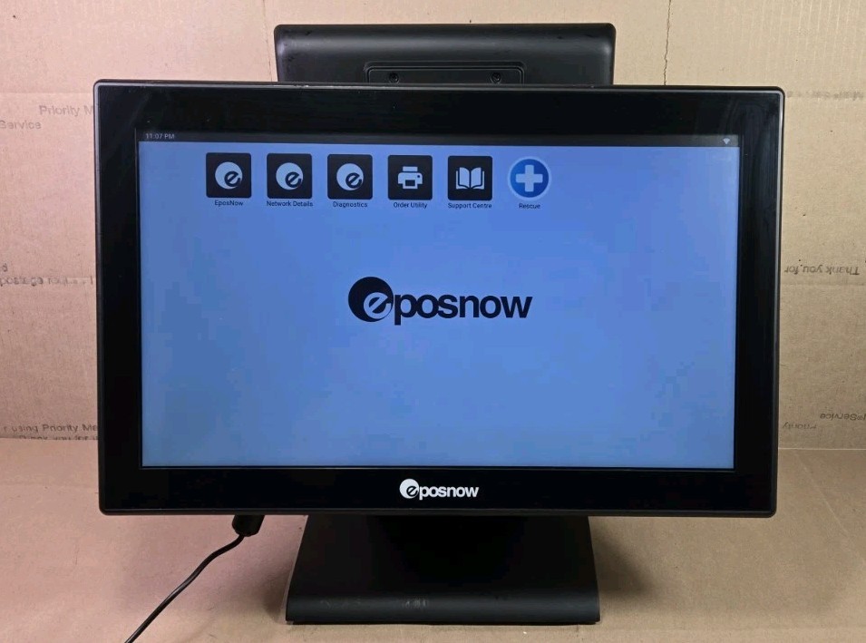 Eposnow PRO-C15Wa POS Touch Screen Terminal w/ Customer Display & Power Supply