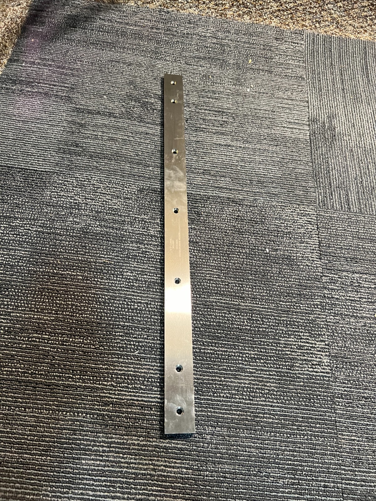 Modern Manufacturing Services Steel Rail Heavy Duty Silver 200758K 389877-1-1