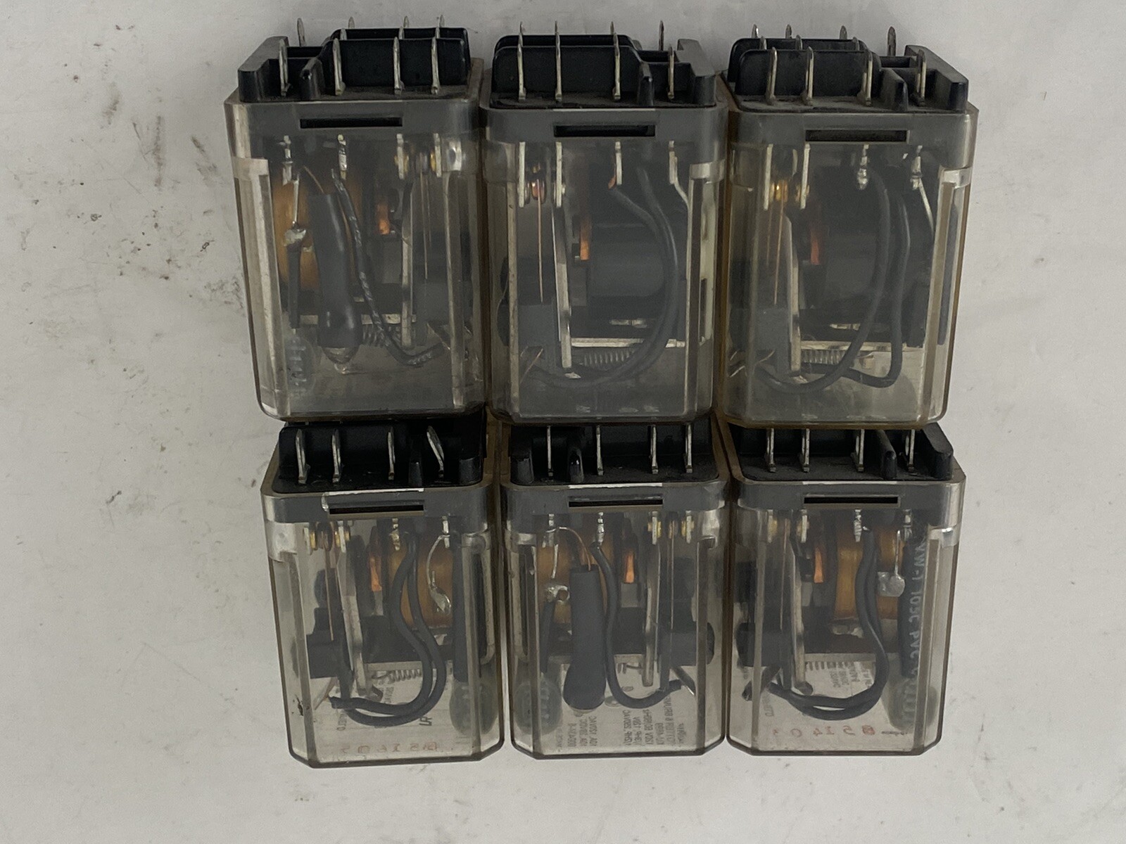 Lot Of 6 POTTER & BRUMFIELD KUP-14A35F-120 RELAY 120V 11 Prong