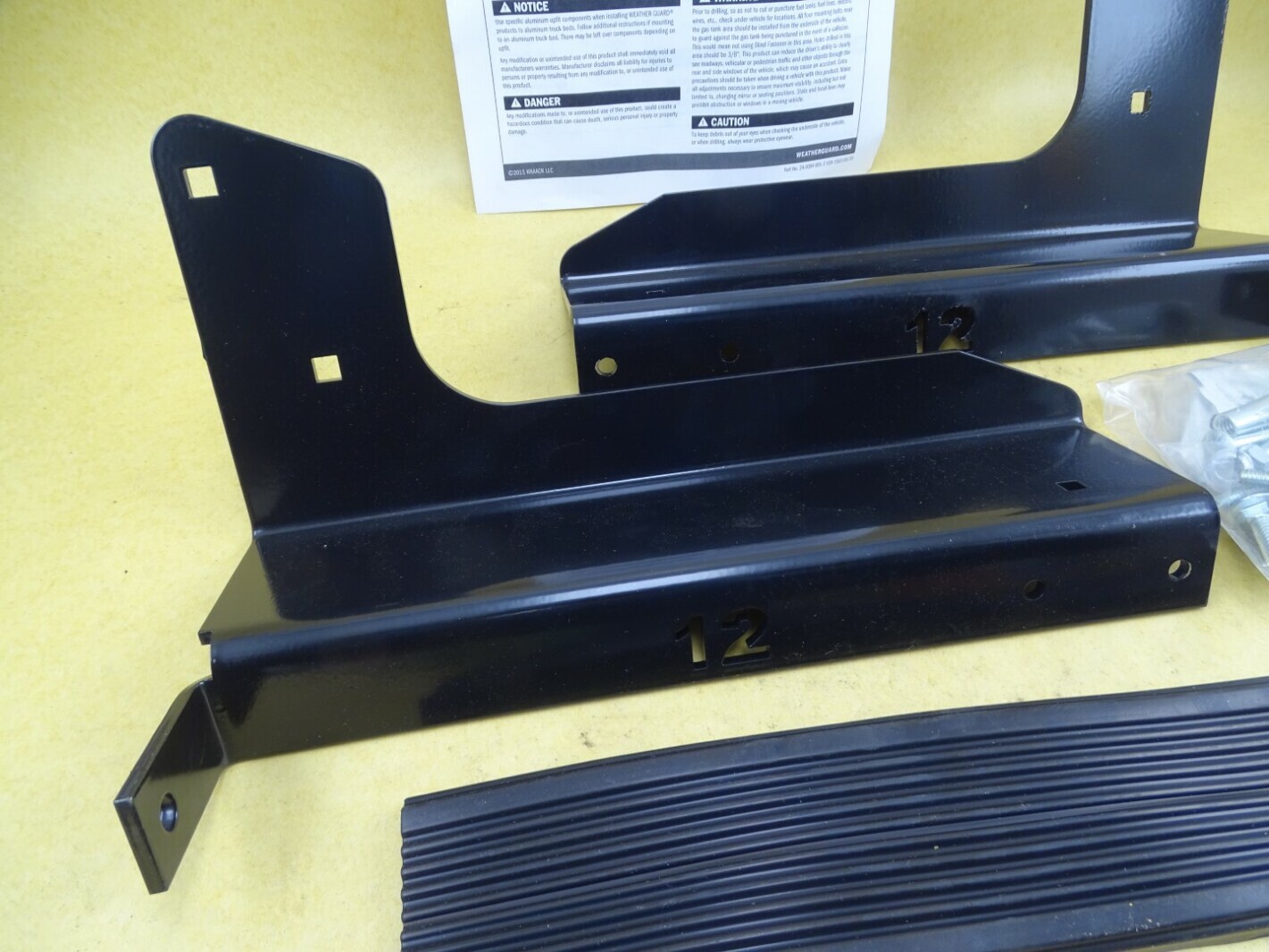 Weather Guard Protect-O-Rail Cab Protector Dodge Mounting Base, 1912-5-01