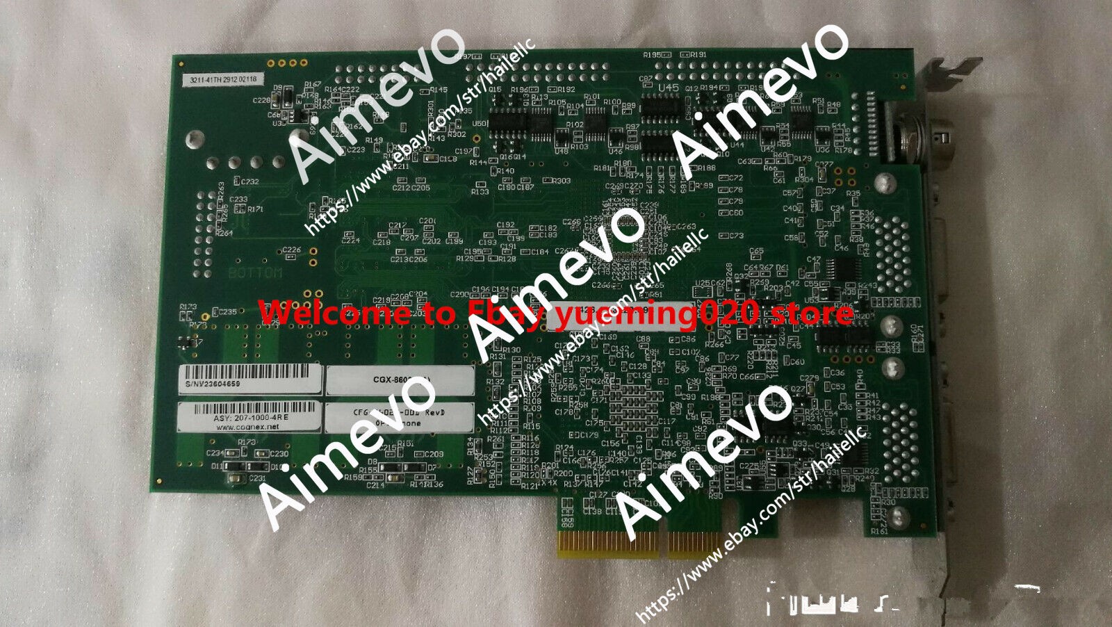 Cognex CGX-8602e (A) CFG-8602E-001 Card