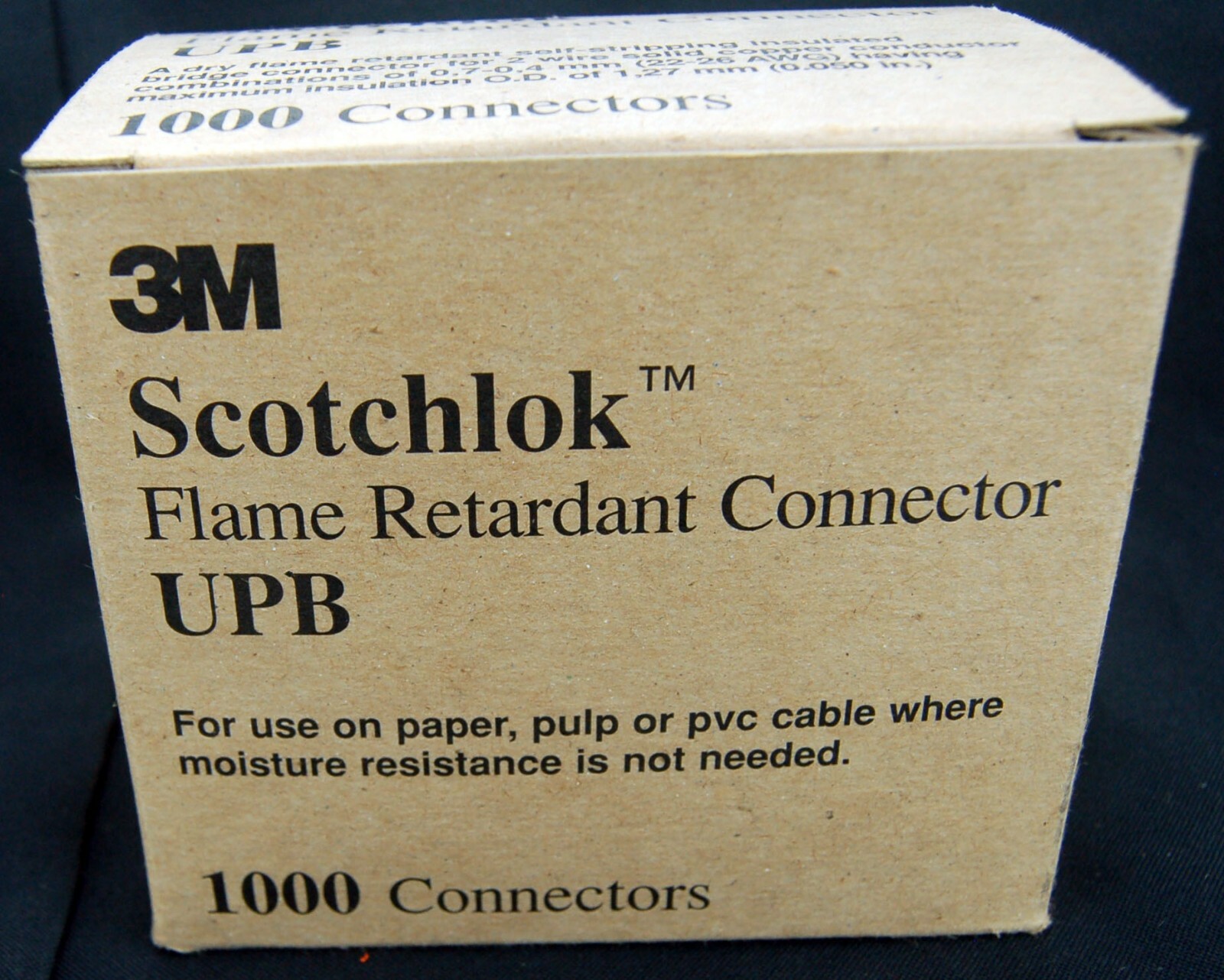 UPB (BULK) 22-26 AWG BRIDG E DRY- 80610113278 -10079305- BX/1000