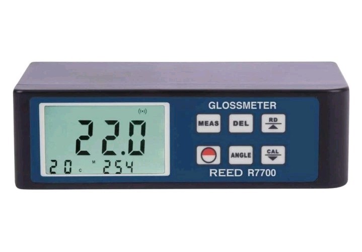 REED Instruments R7700 Gloss Meter, 3-Angle (20/60/ 85°)