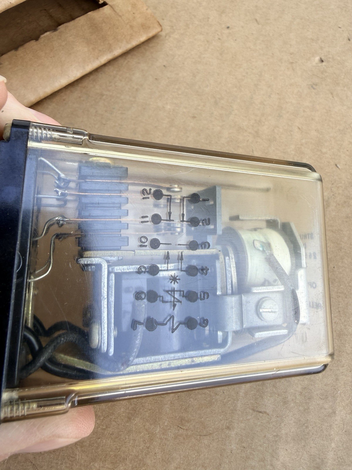 Vintage New Old Stock Struthers Dunn 255BXB-P-12 V DC Relay 255BXB-P
