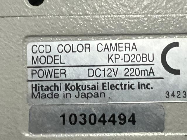 Hitachi CCD Color Cam – KP-D20BU w/Warranty