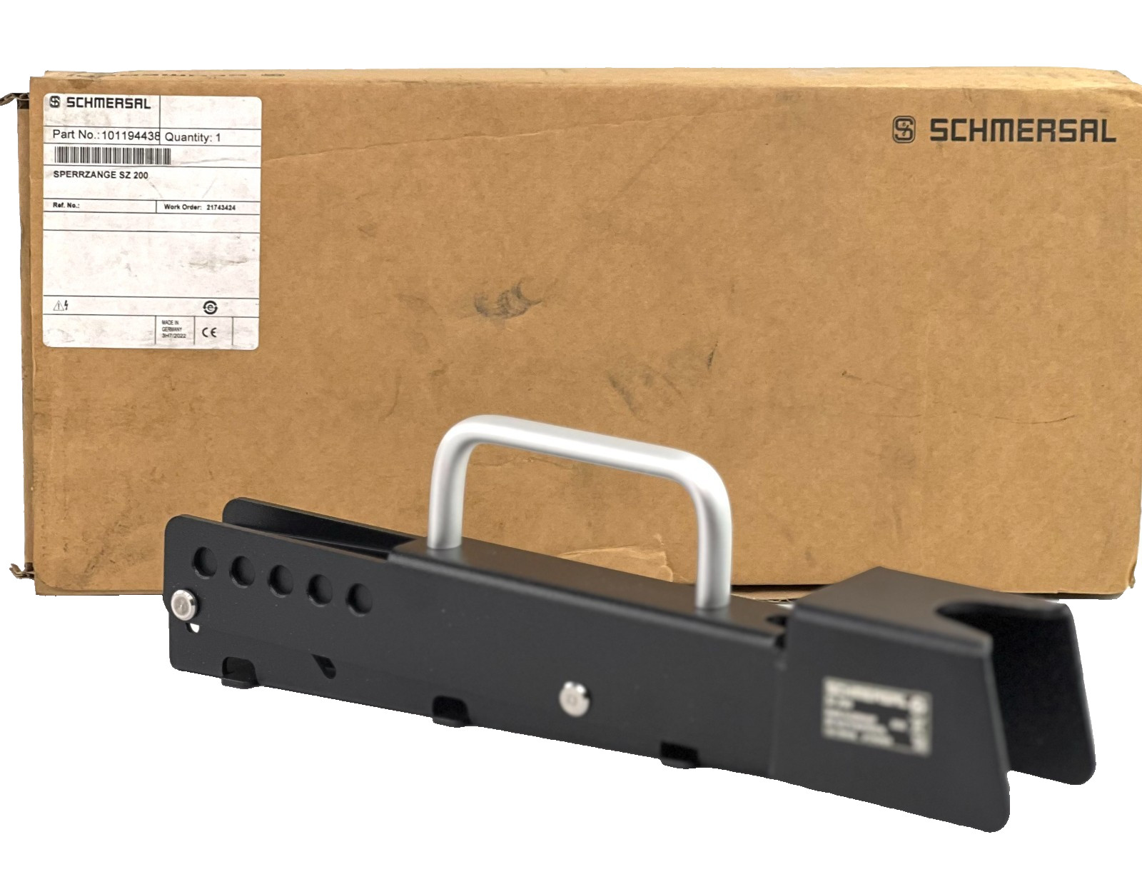 Schmersal SZ 200 Safety Handle Lockout Tag Interlock 101194438 — New In Box