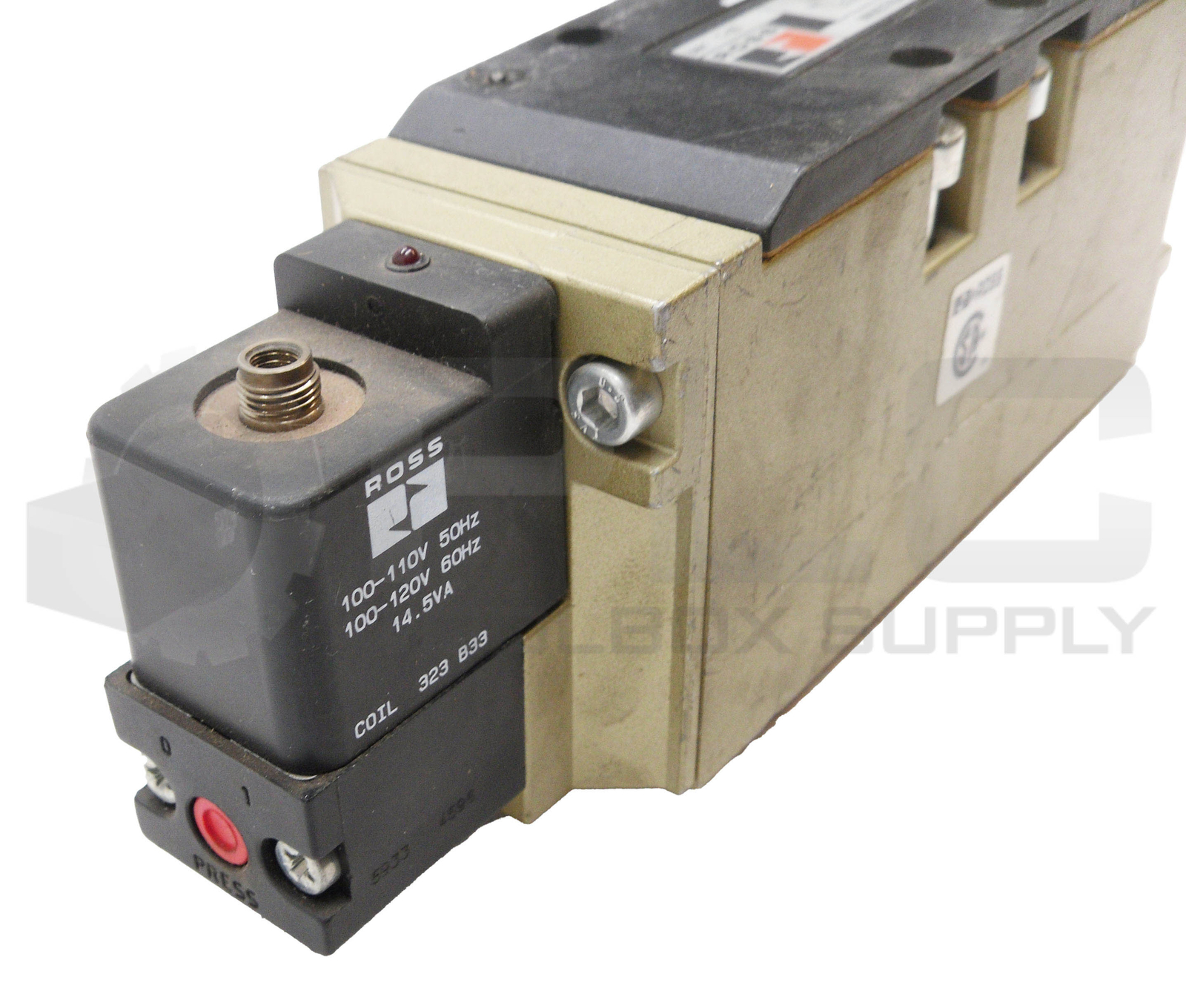 NEW ROSS CONTROLS W6576A3401 SOLENOID VALVE 1-10BAR W/ 344 B33 COIL *READ*