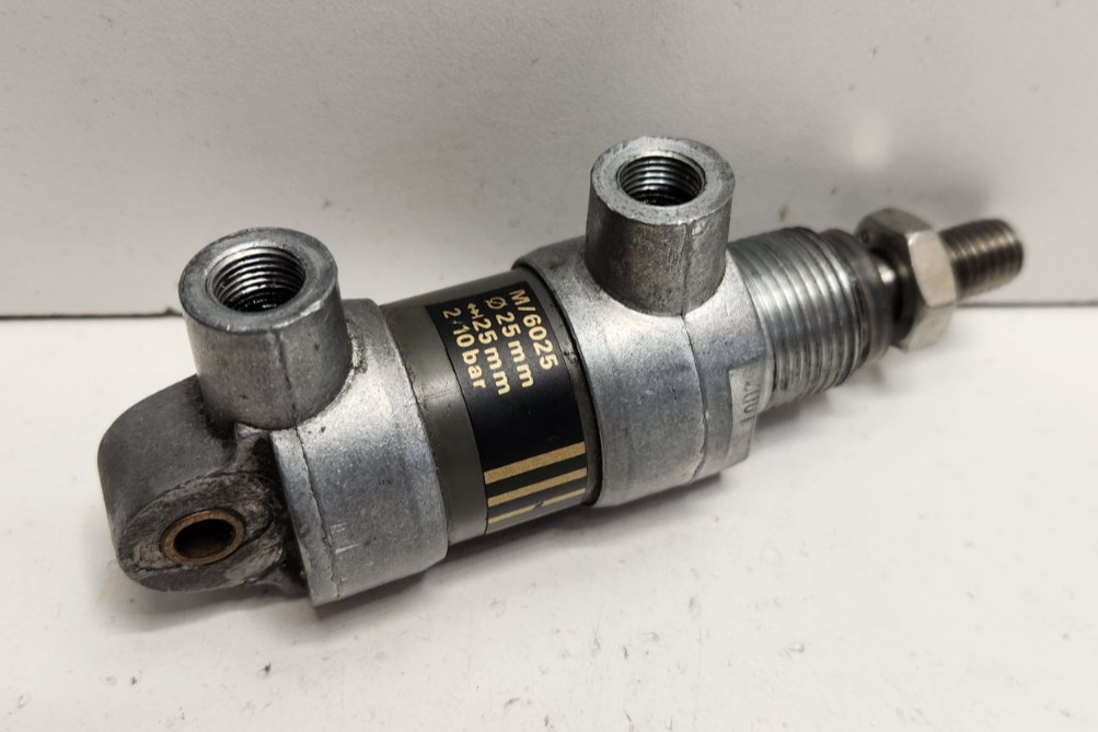 GUARANTEED! NORGREN 25MM DIA X25MM STROKE 29-145PSI ROUNDLINE CYLINDER M/6025/25