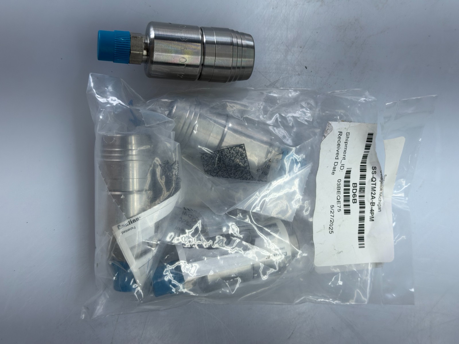1x Swagelok SS-QTM2A-B-4PM quick coupling **NOS**
