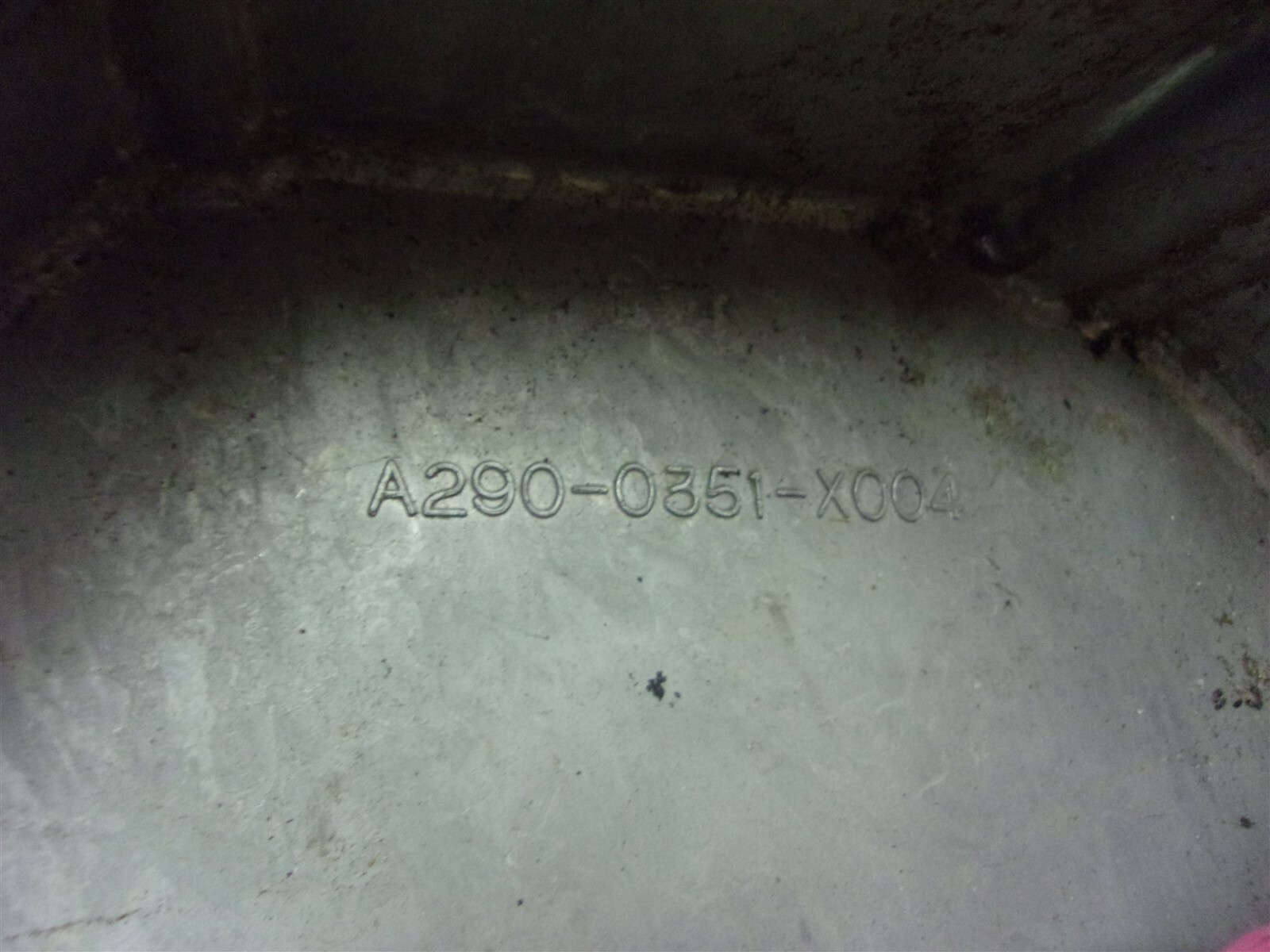 Fanuc A290-0351-X004 Dirty Red Cup Spindle Motor Cover *FREE SHIPPING*