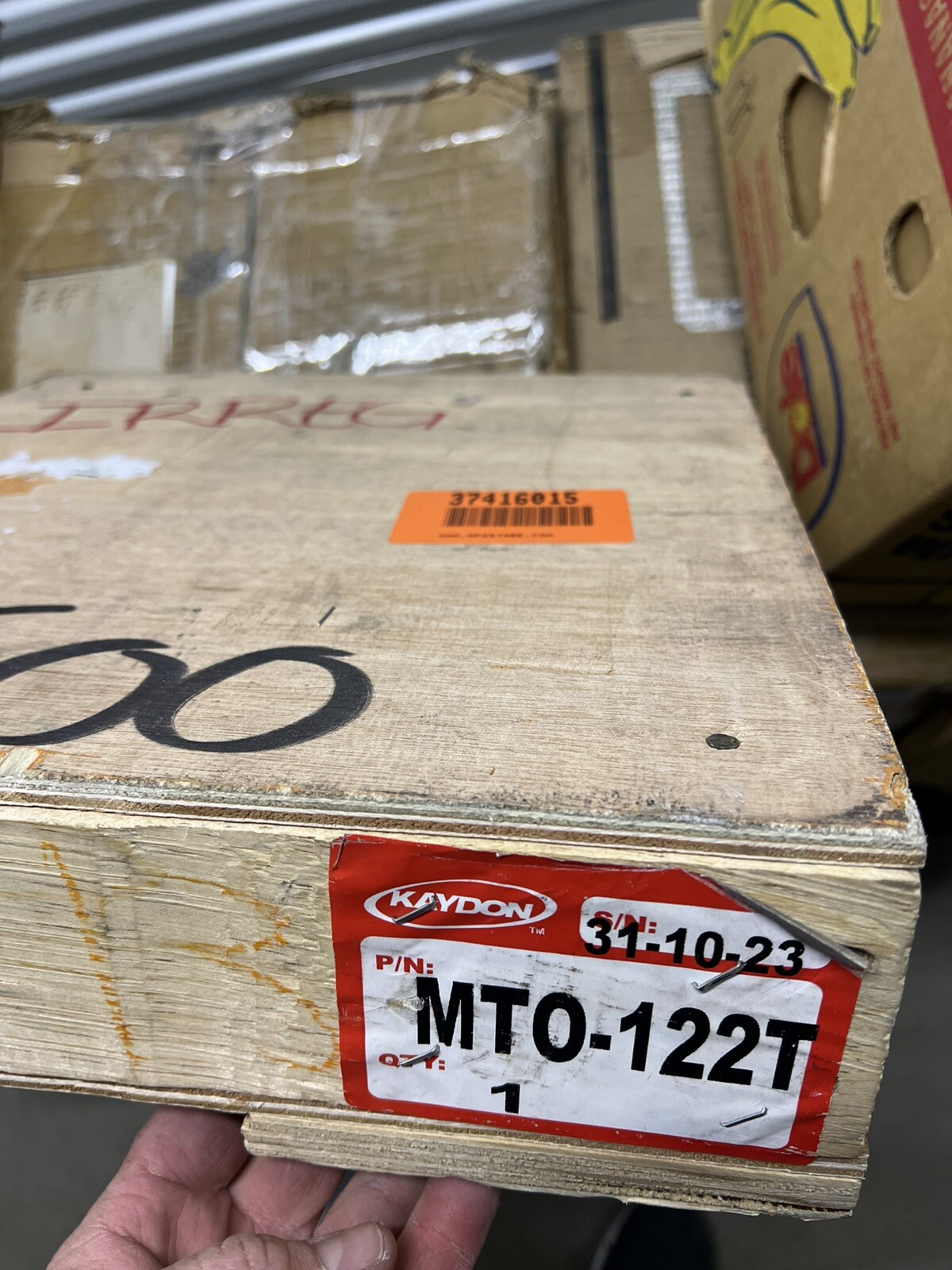 KAYDON MTO-122T Slewing Ring – MT Series, Four-Point Contact, Gearless