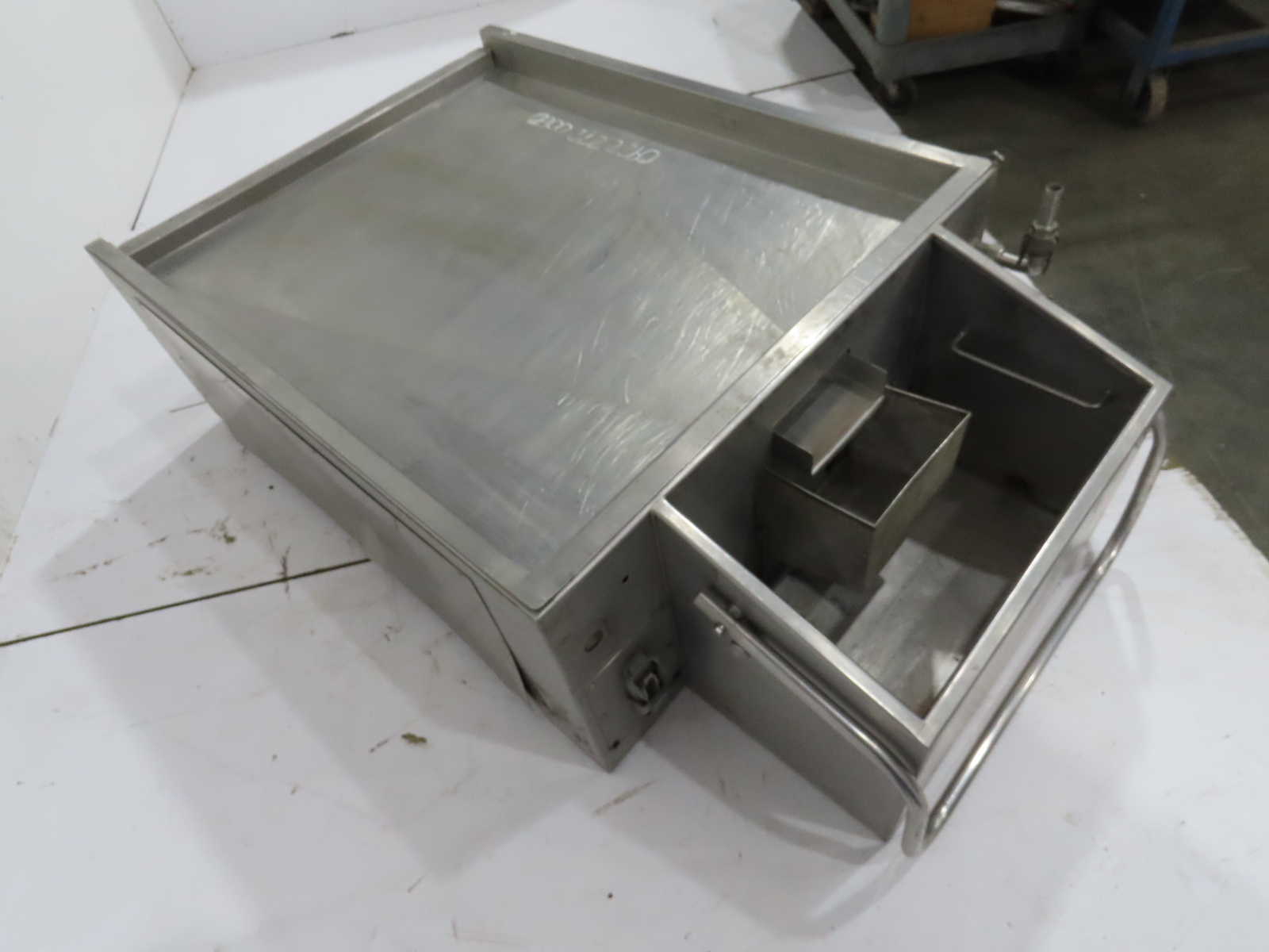 40″x 49″ Nonmagnetic SS Stainless Steel Oil Acid Drip Drain Tray Pan Tub