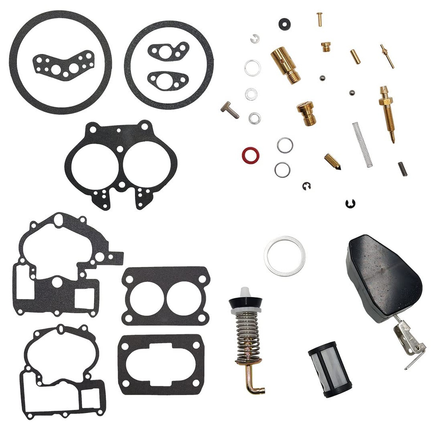 Carburetor Repair Rebuild Kit Fit for 3.0L 4.3L 5.0L 5.7L Boat 3302-804844002…