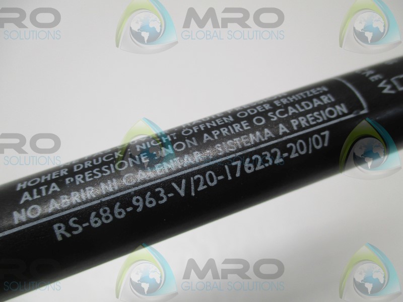 CAMLOC V/20-176232-20/07 686-963 GAS SPRING NSNP
