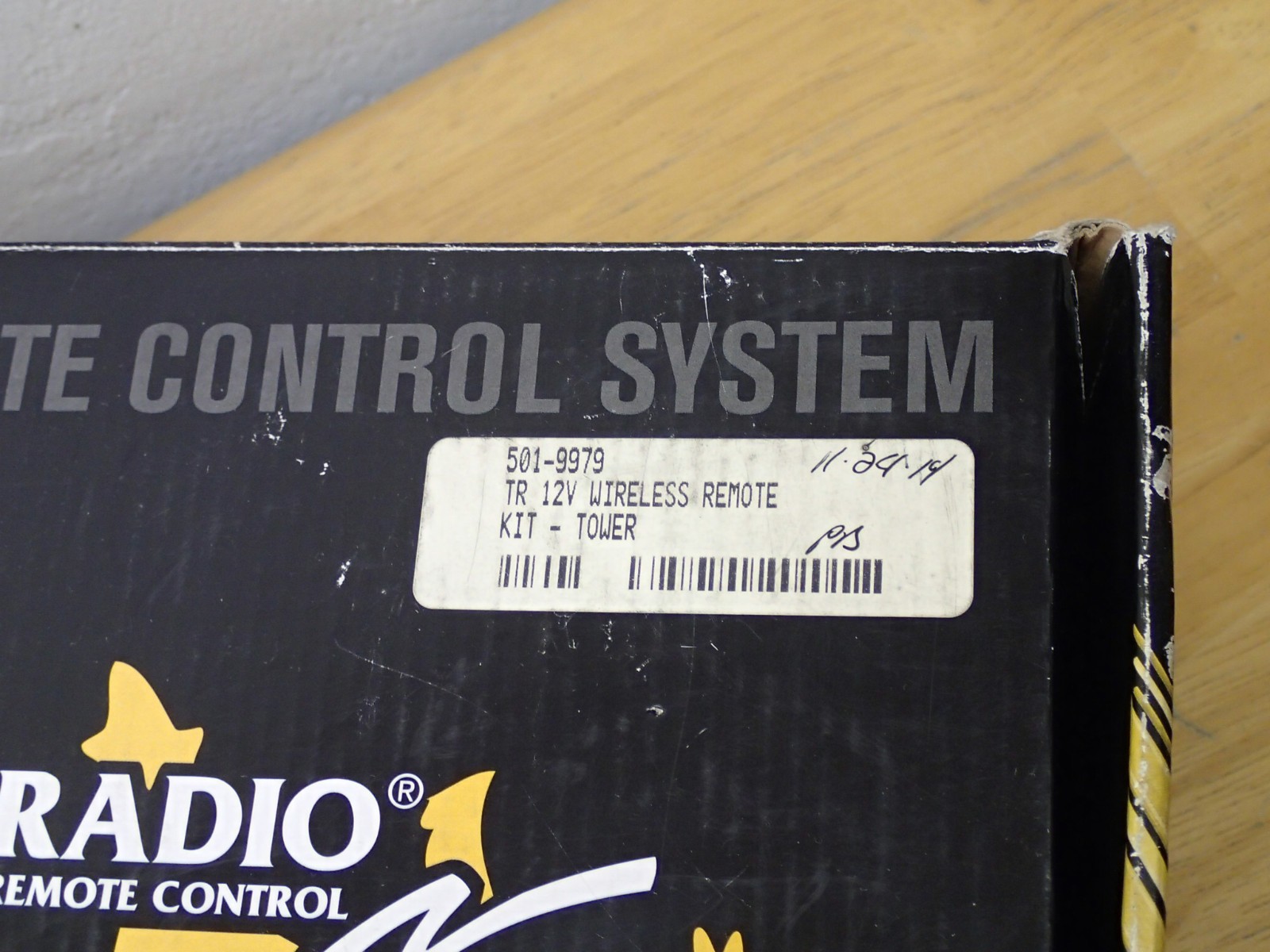Tele Radio T60RX 02PTS Receiver & 3 Button Remote 433.92 Old Stock Unused Nice