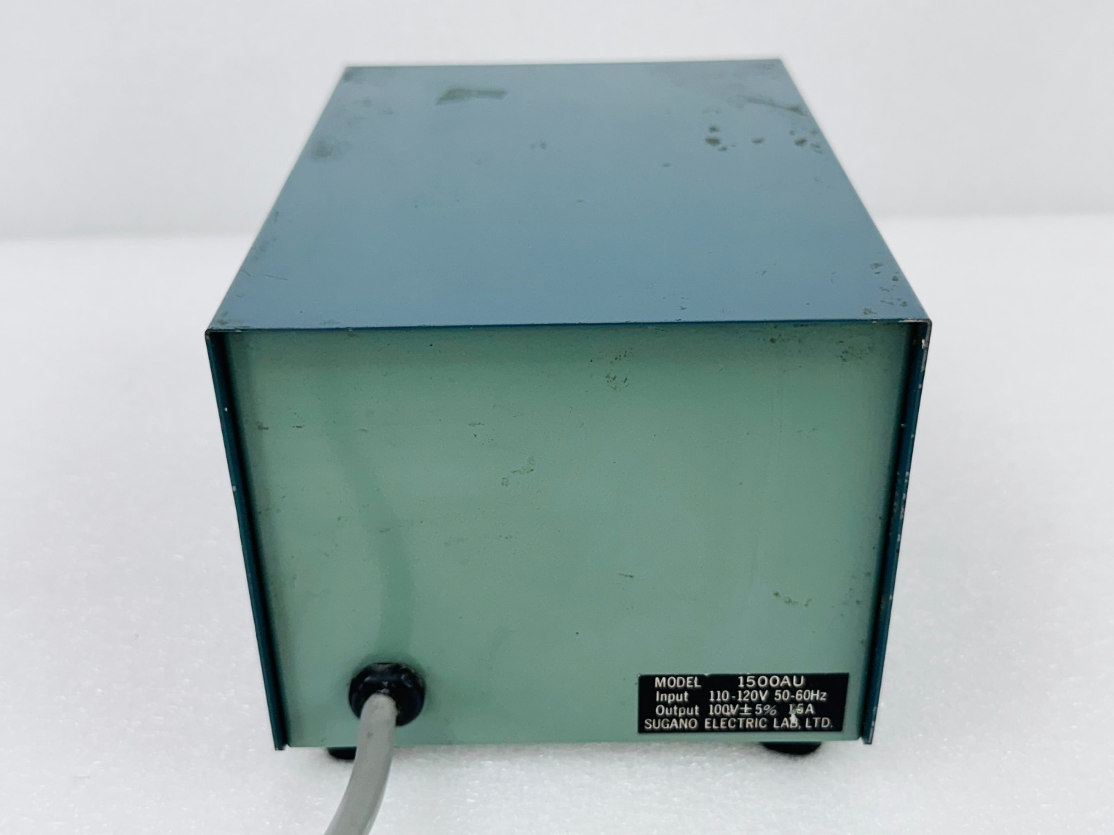 SUGANO ELECTRIC LAB 1500AU Transformer 110V – 120V TO 100V 15A FREE SHIPPING 🚚
