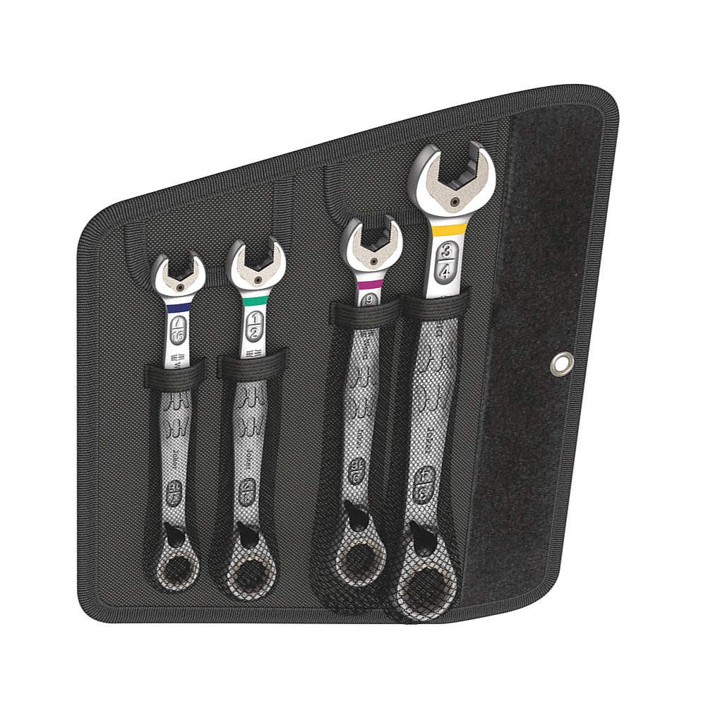 WERA 05020092001 Combo Wrench St,Steel,Chrome,Stnrd, Ofst 483G07