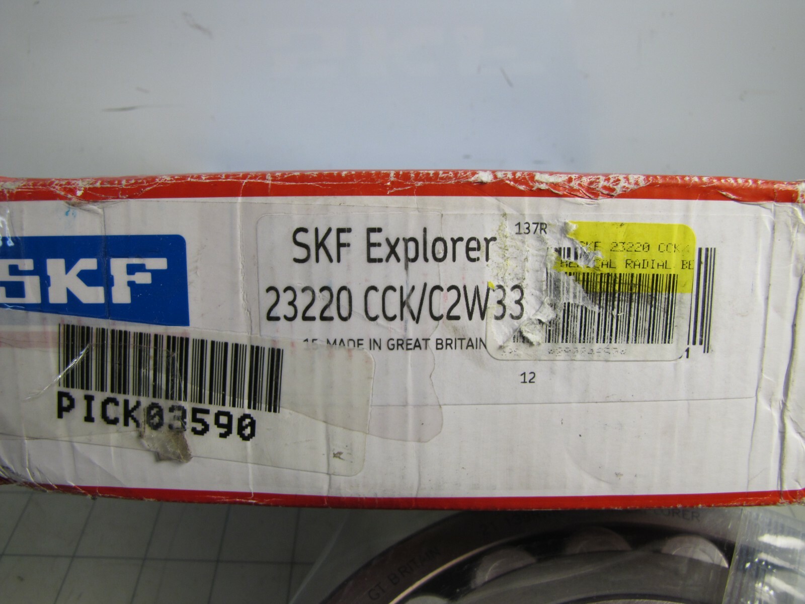 SKF Explorer 23220 CCK/C2W33 Spherical Roller Bearing 100mm Bore 180mm OD NEW