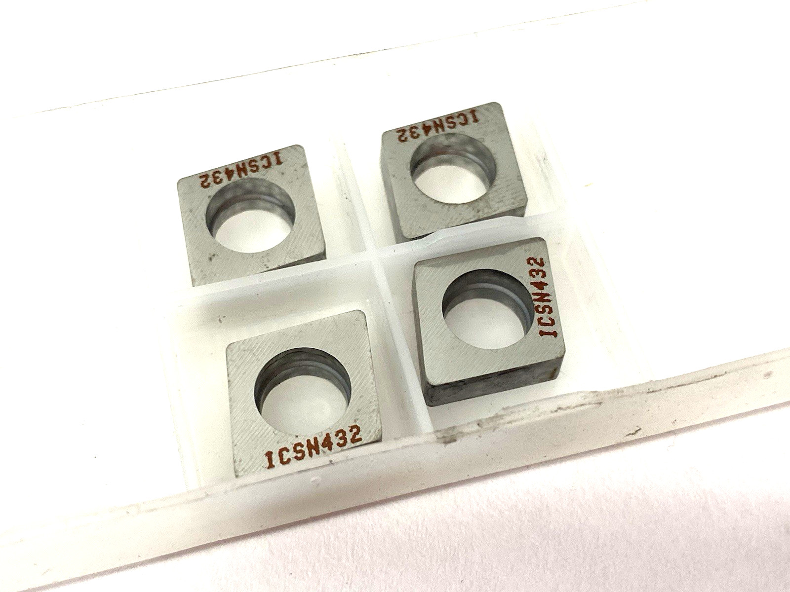 Erickson ICSN432 Indexable Turning Shim Insert 1017252 PKG OF 4