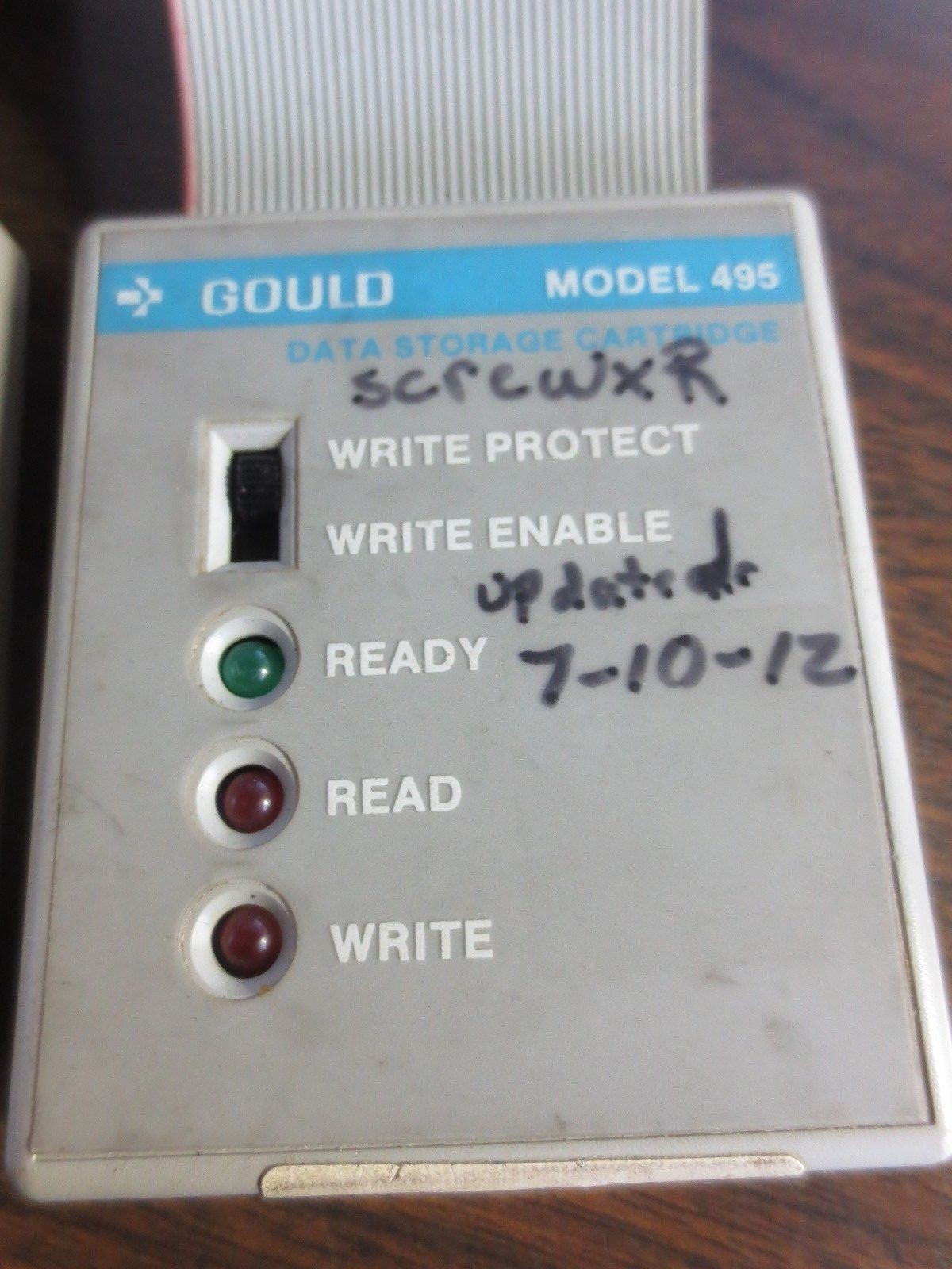 GOULD 110-0178 / MODEL 495 – DATA STORAGE CARTRIDGE