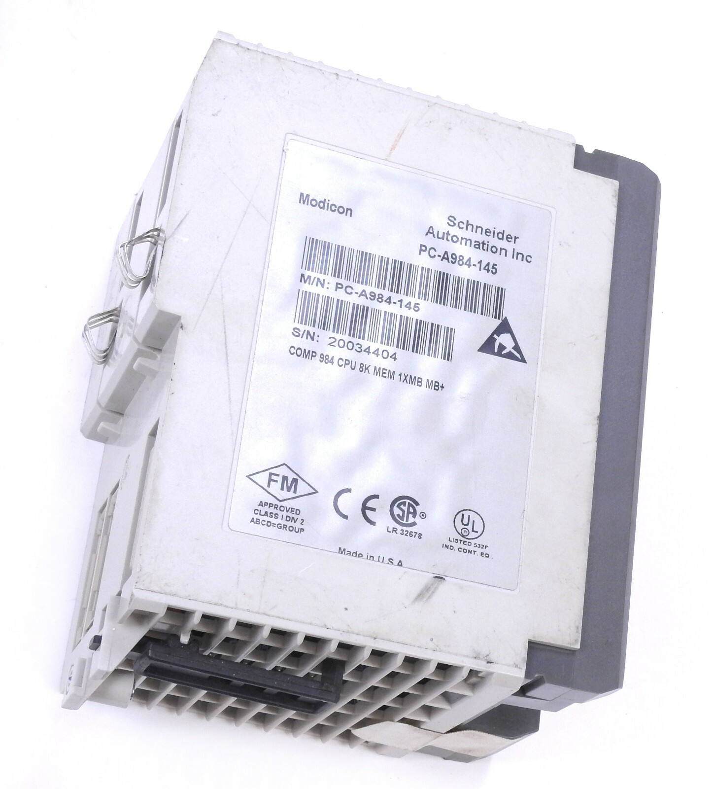 AEG Schneider Modicon PC-A984-145 Processor Module CPU 8K 24V