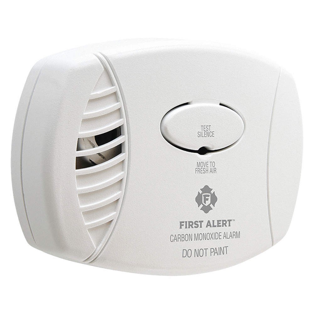 FIRST ALERT CO2 Alarm,9V,Alkaline,Electrochemical 2FTN4