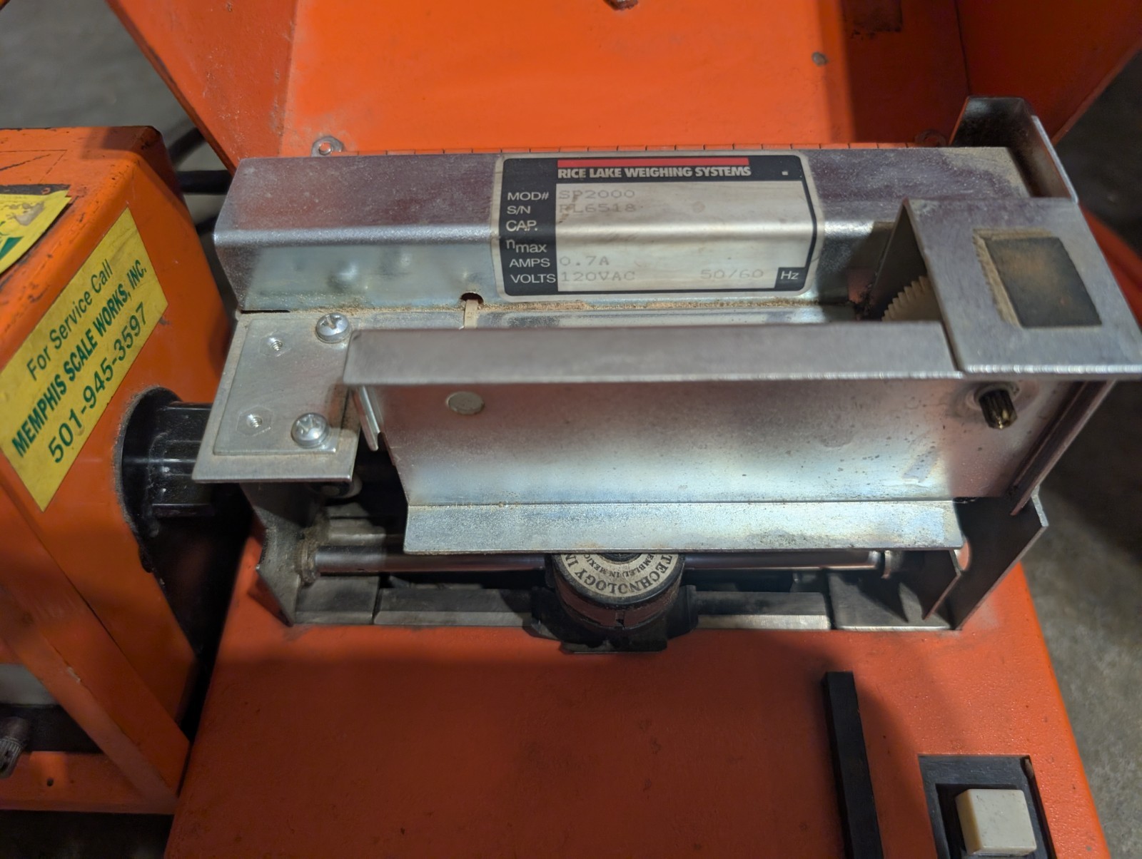 EATON UMC555AAAC-31 With RICE LAKE SP2000 / SP2000 (USED) Scale Display/Printer