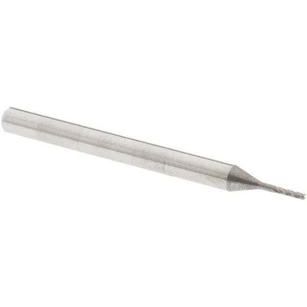 OSG 404-0312 Square End Mill: 1/32″ Dia, 1/8″ LOC, 1/8″ Shank, 1-1/2″ OAL