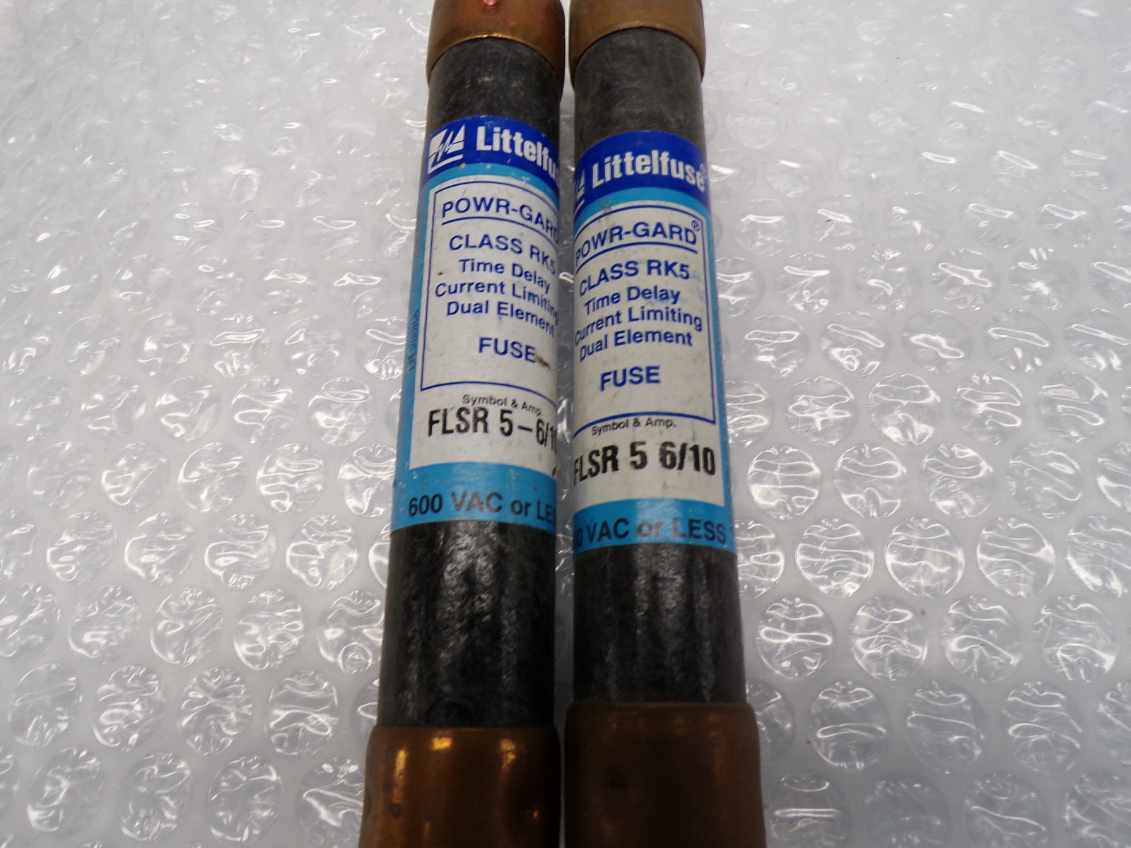 LITTELFUSE FLSR5-6/10 FUSE LOT OF 2 NSNP