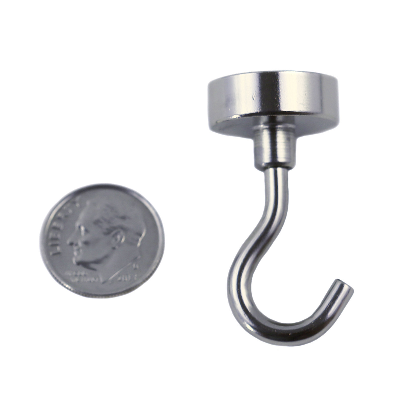 5 Strong .79 Inch Rare Earth Neodymium Hook Magnet for Industrial Applications