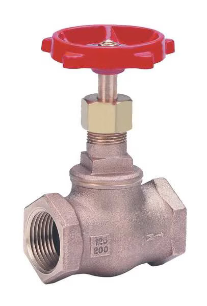 Milwaukee Valve 502 3/8 Globe Valve, Class 125, 3/8 In., FNPT