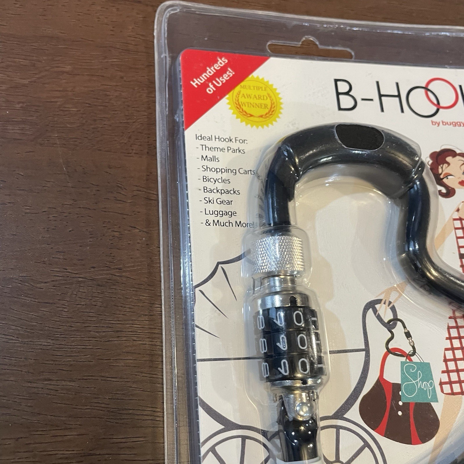 BuggyGuard B-Hook Anti Theft Hook & Secure