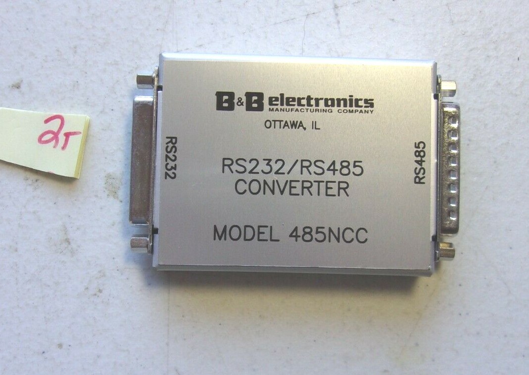 NEW NO BOX B & B ELECTRONICS RS232/RS485 CONVERTER 485NCC (330)