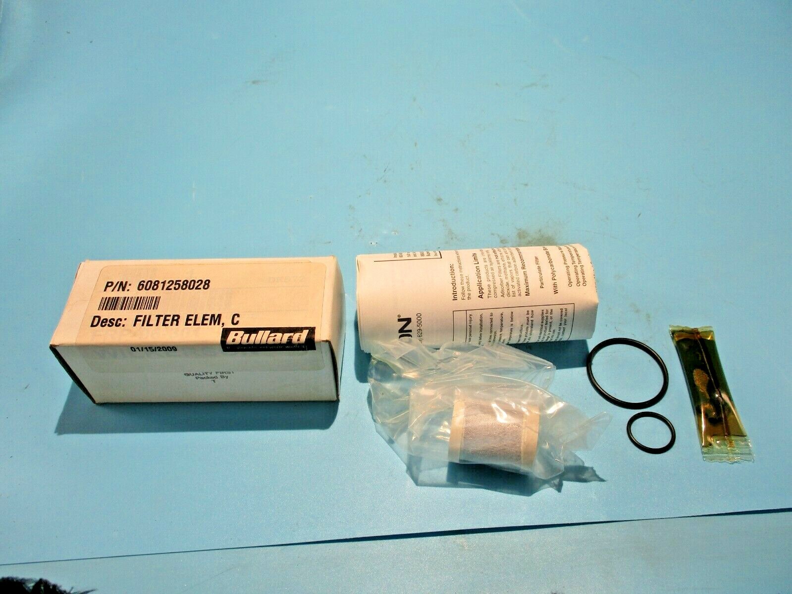NEW BULLARD 6081258028 FILTER ELEMENT C